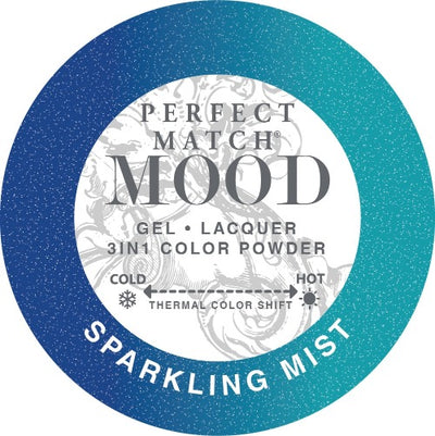 swatch of 026 Sparkling Mist Perfect Match Mood Trio by Lechat