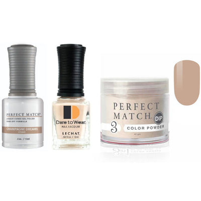 262 Champagne Dreams Perfect Match Trio by Lechat