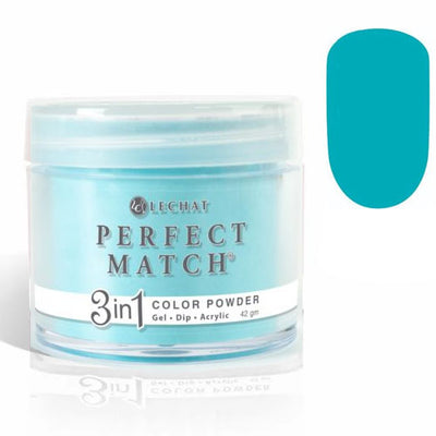 #265 Splash of Teal Perfect Match Dip by Lechat