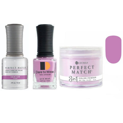 267 Lilac Lux Perfect Match Trio by Lechat