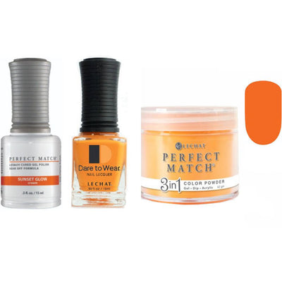 268 Sunset Glow Perfect Match Trio by Lechat