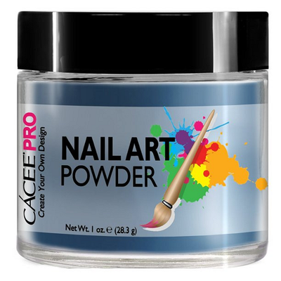 Cacee Nail Art Powder #02 Gray Blue