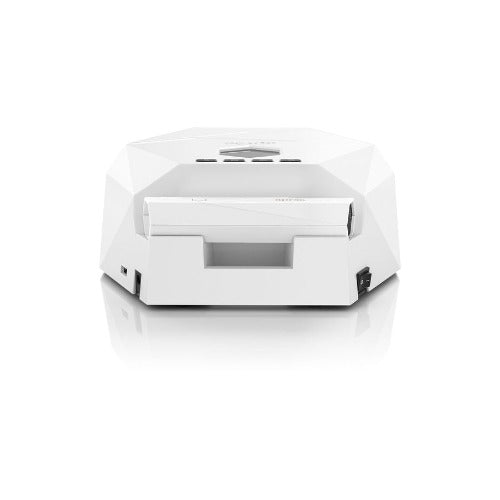 Back View of White 2-in-1 LED Nail Lamp By Apres 