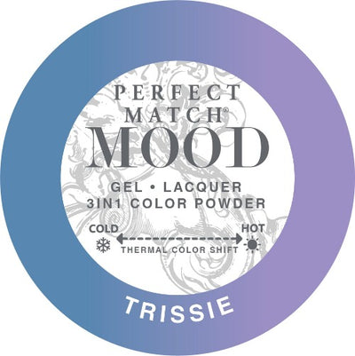 swatch of 030 Trissie Perfect Match Mood Trio by Lechat