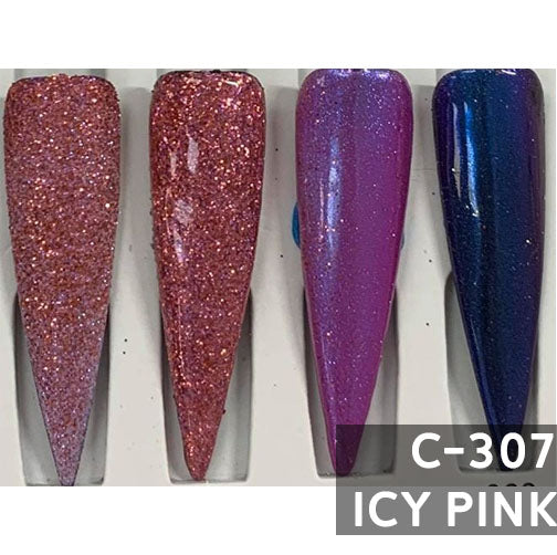 swatch of C-307 Icy Pink Chrome by Notpolish