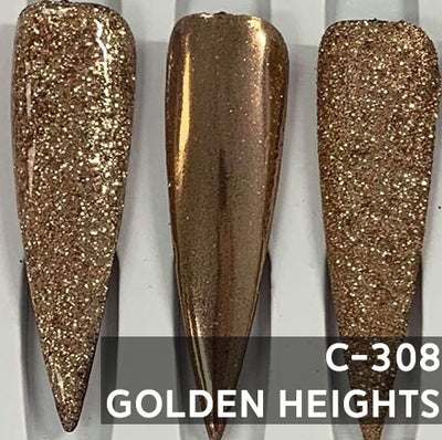 swatch of C-308 Golden Heights Chrome by Notpolish