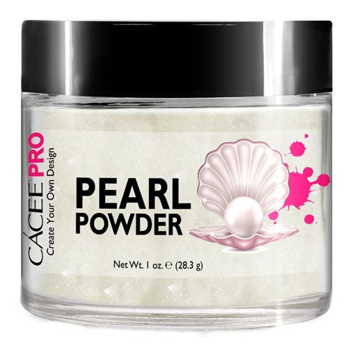 Cacee Pearl Powder Nail Art - #30 Glitter White