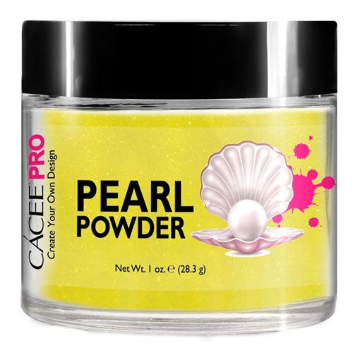 Cacee Pearl Powder Nail Art - #33 Cyber Yellow