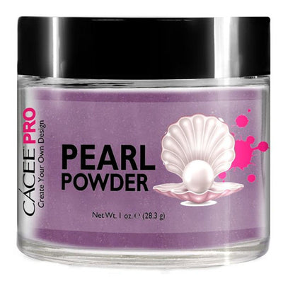 Cacee Pearl Powder Nail Art - #34 Mauve Purple