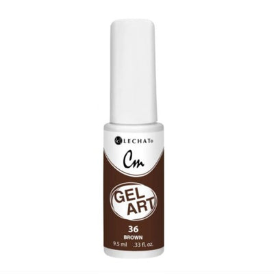 CMG36 Brown Nail Art Gel by Lechat