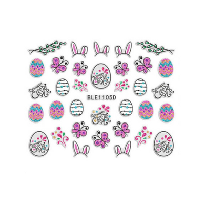 Nail Art Stickers Easter - BLE 1105