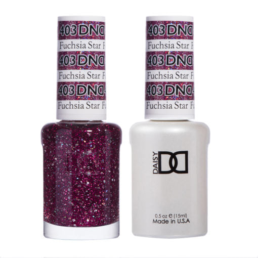 403 Fuchsia Star Gel & Polish Duo by DND