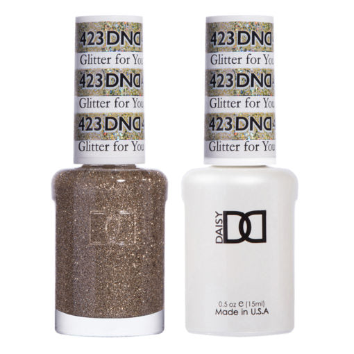 423 Glitter For You Gel & Polish Duo by DND