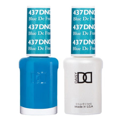 437 Blue De France Gel & Polish Duo by DND