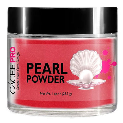Cacee Pearl Powder Nail Art - #43 Scarlet Red