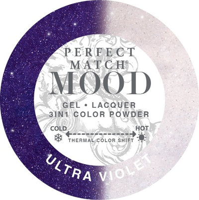 swatch of 047 Ultraviolet Perfect Match Mood Trio by Lechat
