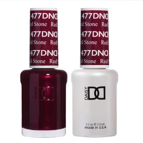 477 Red Stone Gel & Polish Duo by DND