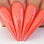 Hands wearing 490 Romantic Coral Gel Polish by Kiara Sky