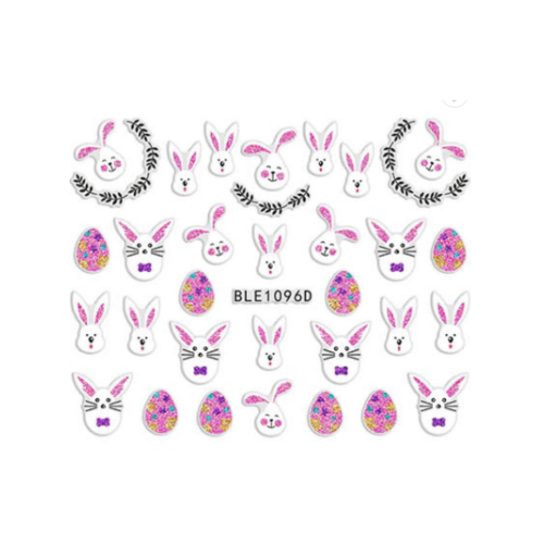 Nail Art Stickers Easter - BLE 1096
