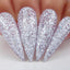 Hands wearing #497 Sweet Plum Classic Gel & Polish Duo by Kiara Sky