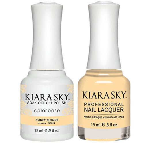 5014 Honey Blonde Gel & Polish Duo All-in-One by Kiara Sky