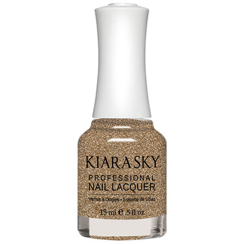 N5017 Dripping Gold All-in-One Polish by Kiara Sky