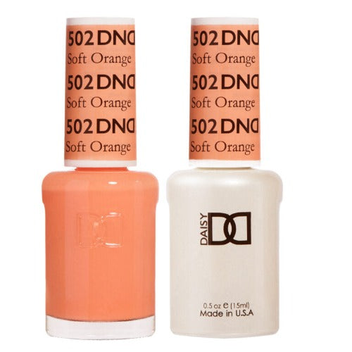 502 Soft Orange Gel & Polish Duo by DND
