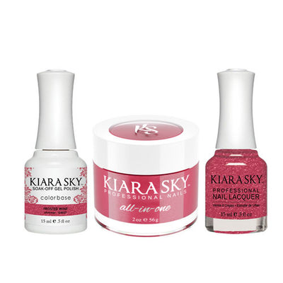 5029 Frosted Wine All-in-One Trio by Kiara Sky
