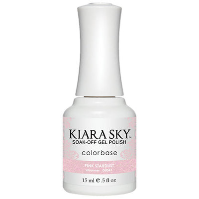 G5041 Pink Stardust Gel Polish All-in-One by Kiara Sky