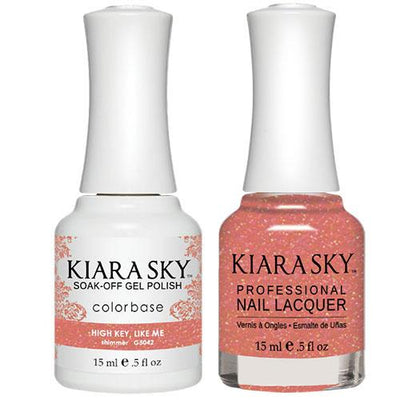 5042 High Key, Like Me Gel & Polish Duo All-in-One by Kiara Sky