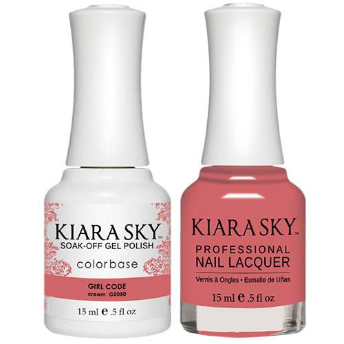 5050 Girl Code Gel & Polish Duo All-in-One by Kiara Sky