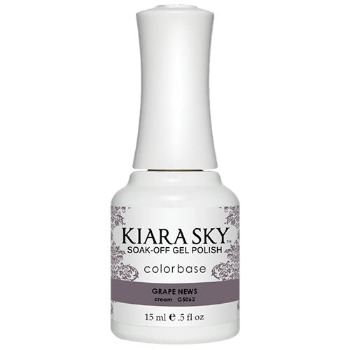 G5062 Grape News! Gel Polish All-in-One by Kiara Sky