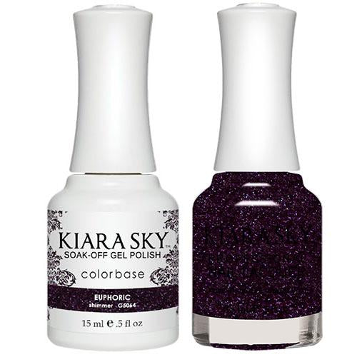 5064 Euphoric Gel & Polish Duo All-in-One by Kiara Sky