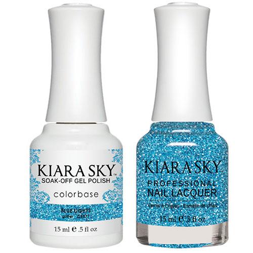 5071 Blue Lights Gel & Polish Duo All-in-One by Kiara Sky