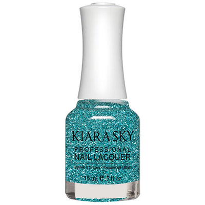 N5075 Cosmic Blue All-in-One Polish by Kiara Sky