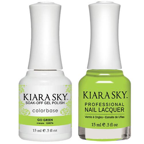 5076 Go Green Gel & Polish Duo All-in-One by Kiara Sky