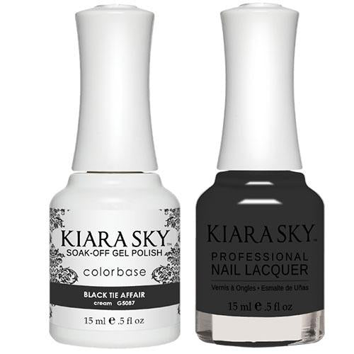 5087 Black Tie Affair Gel & Polish Duo All-in-One by Kiara Sky