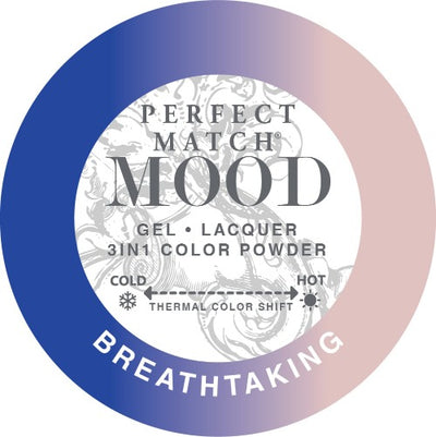 swatch of 051 Breathtaking Perfect Match Mood Duo by Lechat