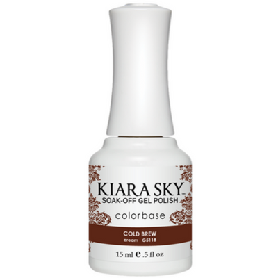 G5118 Cold Brew Gel Polish All-in-One by Kiara Sky