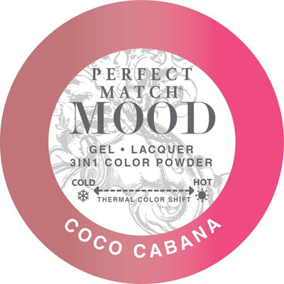 swatch of 052 Coco Cabana Perfect Match Mood Duo by Lechat