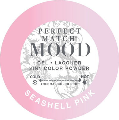 swatch of 056 Seashell Pink Perfect Match Mood Trio by Lechat