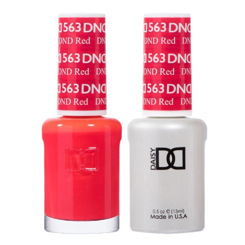 563 DND Red Gel & Polish Duo by DND