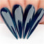 Hands wearing #572 Midnight In Paris Classic Gel & Polish Duo by Kiara Sky