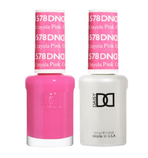 578 Crayola Pink Gel & Polish Duo by DND