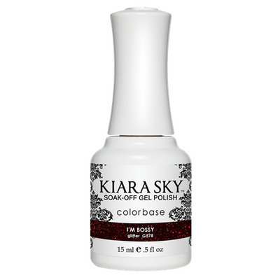 578 I’m Bossy Gel Polish by Kiara Sky