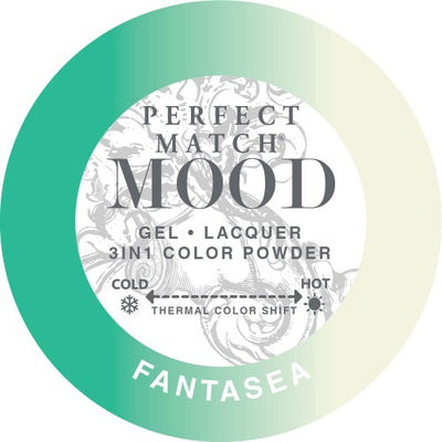 swatch of 058 Fantasea Perfect Match Mood Duo by Lechat