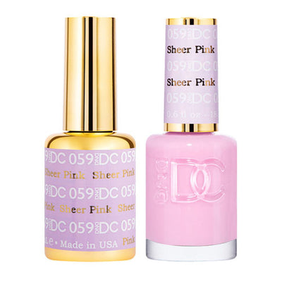 059 Sheer Pink Duo By DND DC
