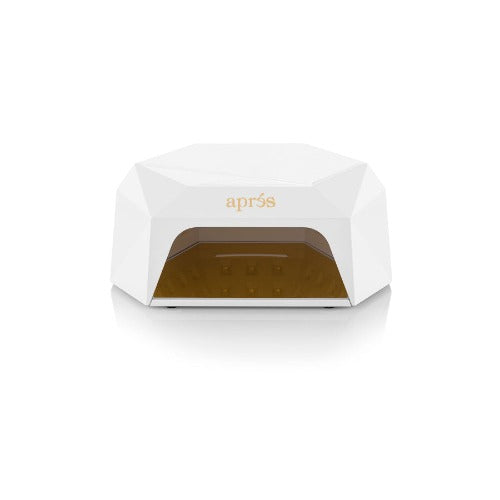 Front View of White Beta LED Nail Lamp By Apres