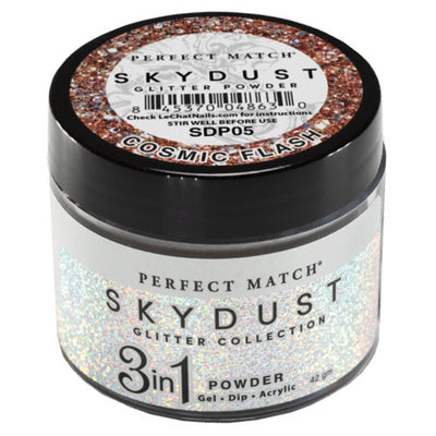 Perfect Match Sky Dust Glitter 3in1 Powder - SDP05 Cosmic Flash