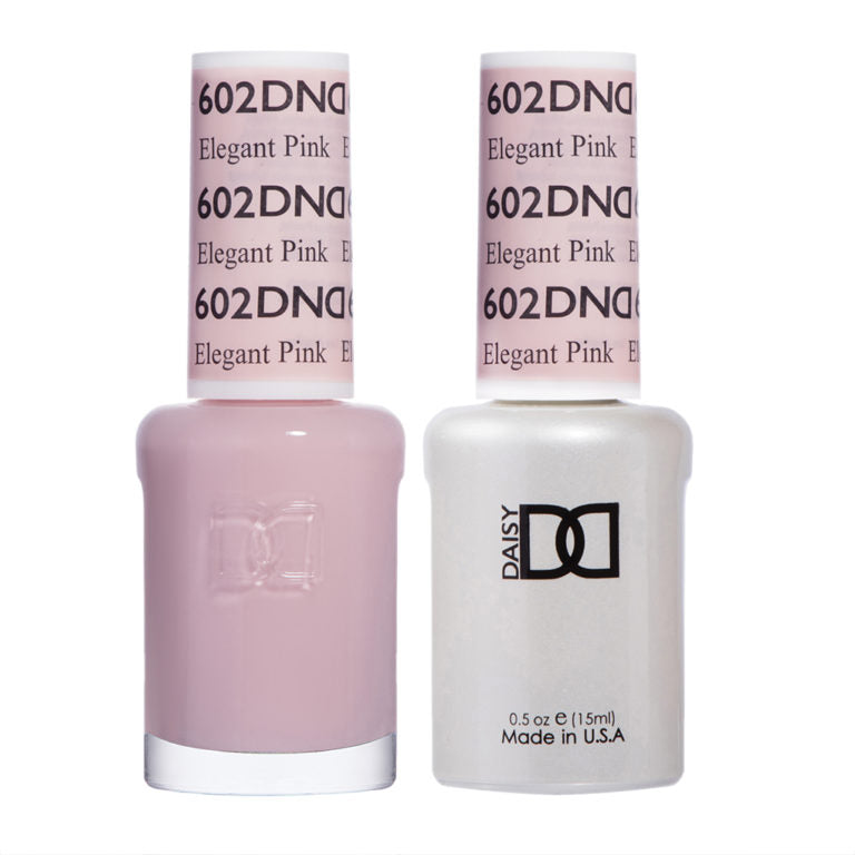 602 Elegant Pink Gel & Polish Duo by DND